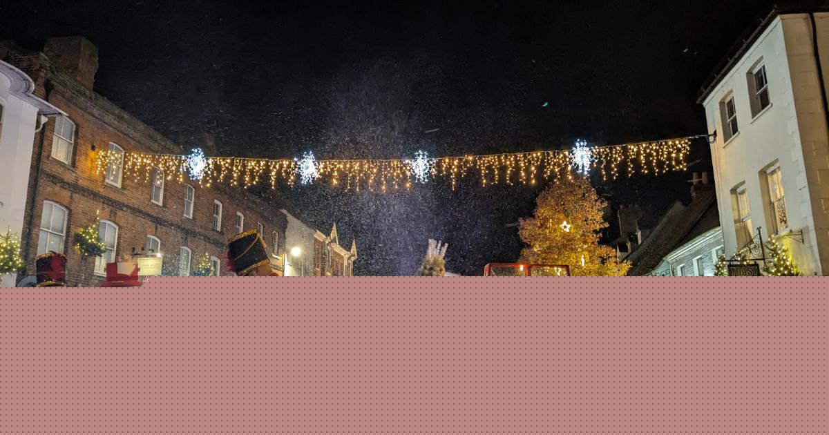 Date confirmed for when town's annual Christmas light switch on will take place