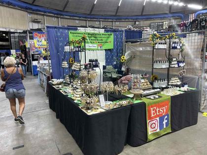 The Vendor Booths Of The CWSF SunDome!