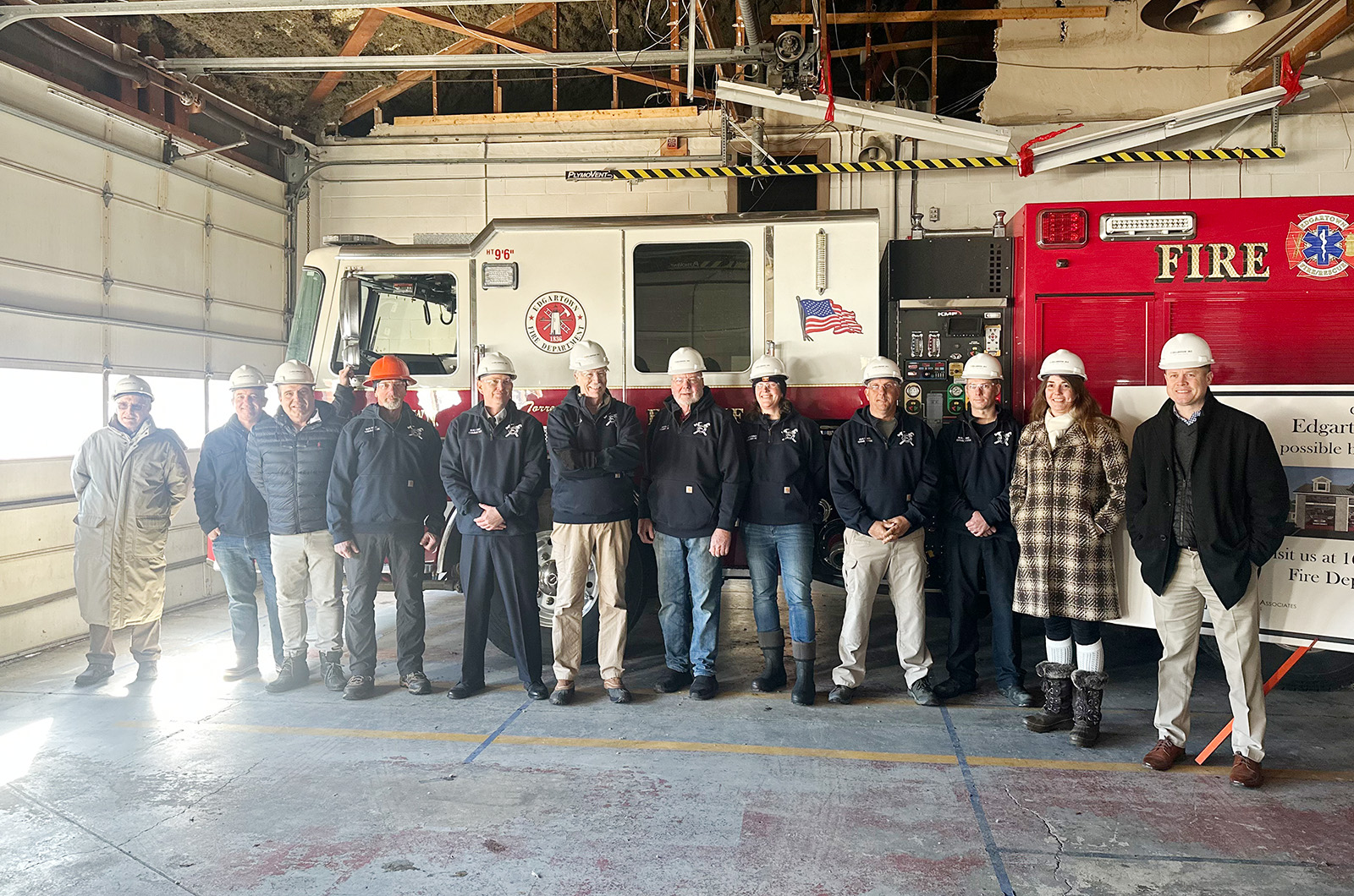 Edgartown Honors the Past at Fire Station Ground Breaking