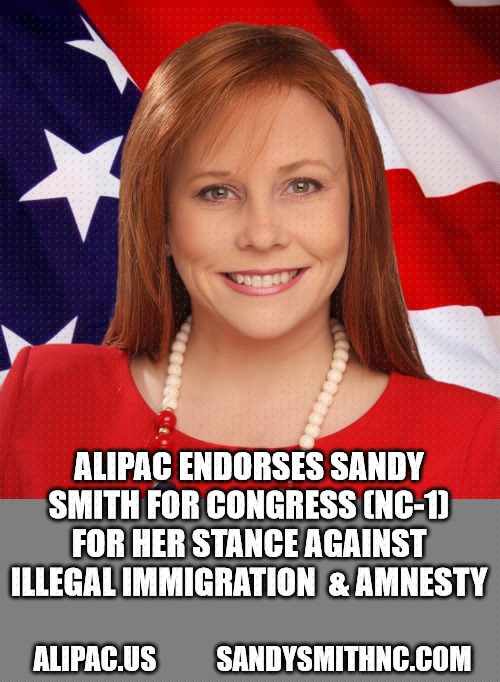 Sandy Smith for Congress - NC District 1 - Candidate Survey on illegal immigration