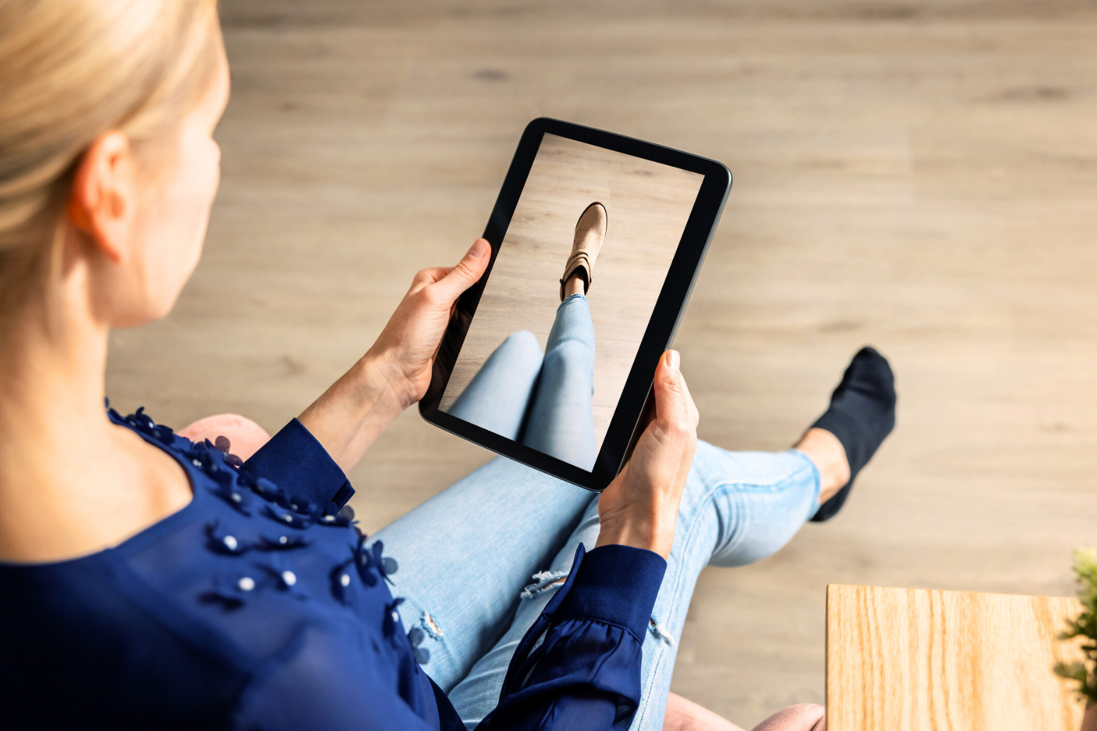 You won’t believe how easy it is to try on shoes from home now