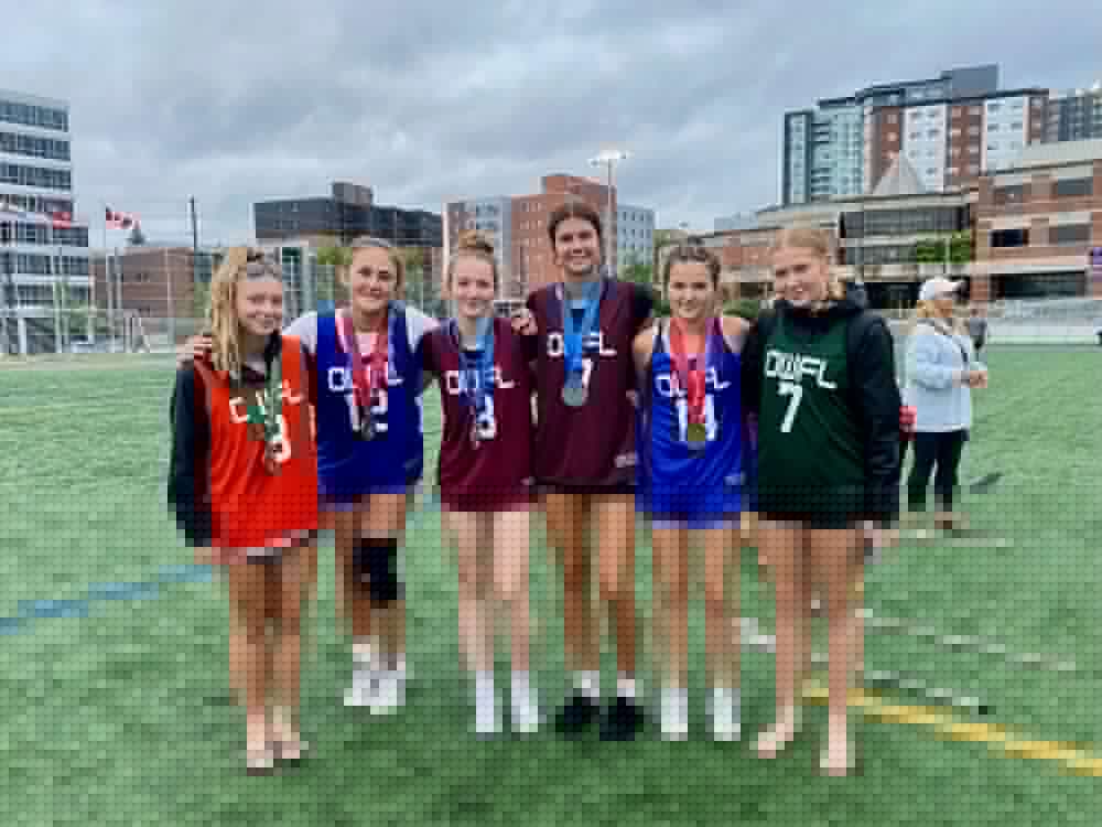Six North Stars field lacrosse players earn medals at Ontario Summer Games