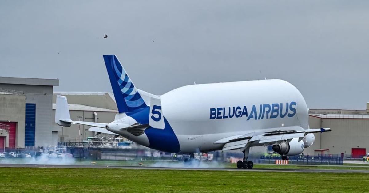 Your pictures of the BelugaST’s historic final landing in Broughton