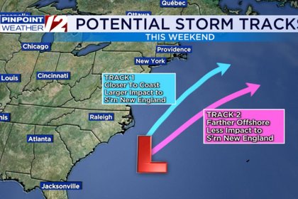 Weekend Storm Could Bring Snow and Wind to SouthCoast