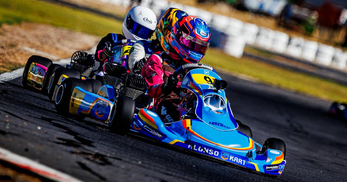 Mudgee teen Lily Sugden turns heads at Australia's all-female kart race