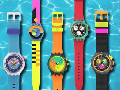Swatch watches bring back the ‘80s nostalgia in neon — get the retro collection before it sells out