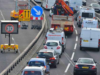 Major disruption on M6 due to stranded vehicle near Great Barr