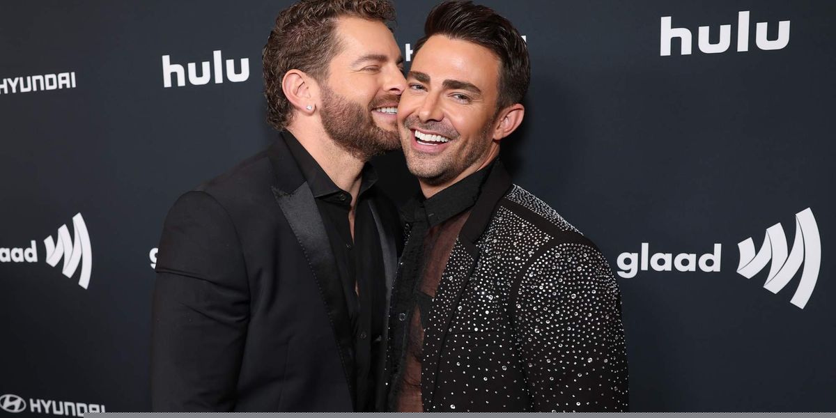 Jaymes Vaughan rocks a tight red Speedo in new vacay pics with Jonathan Bennett