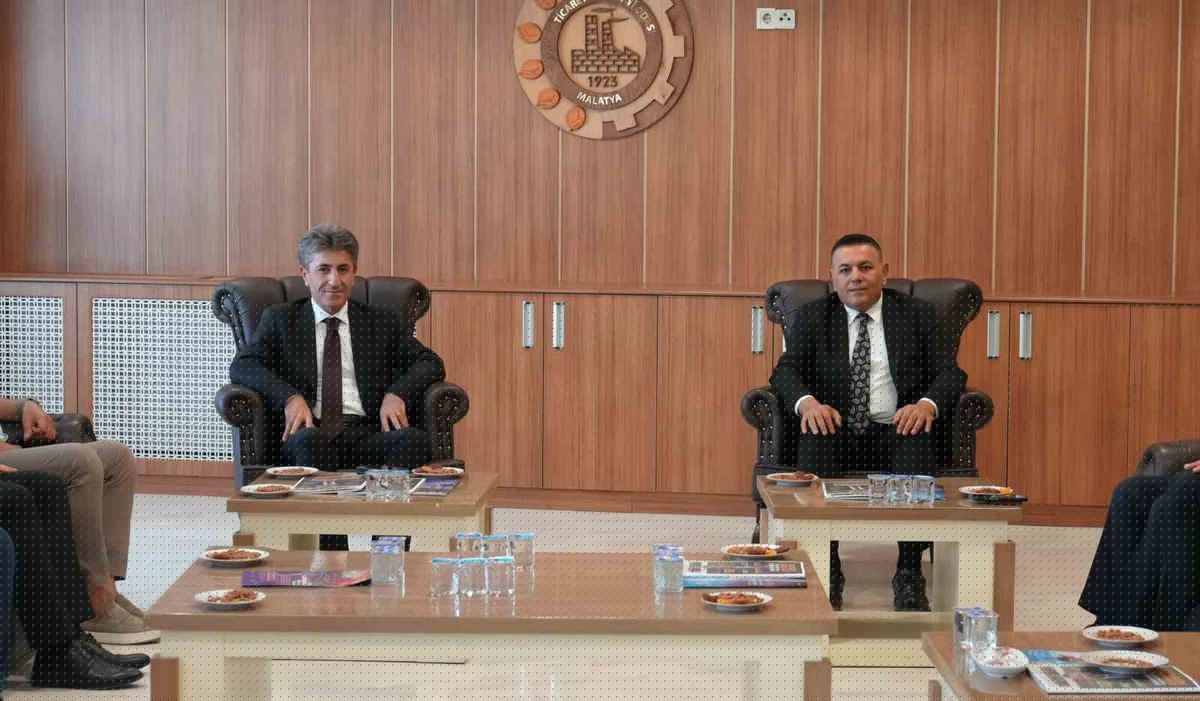 Halkbank ve Vakıfbank Bölge Müdürlerinden MTSO'ya Ziyaret: Finansman İhtiyacı Masaya Yatırıldı