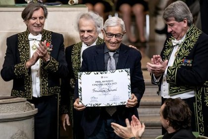 L'écrivain franco-algérien Boualem Sansal élu à l'Académie française