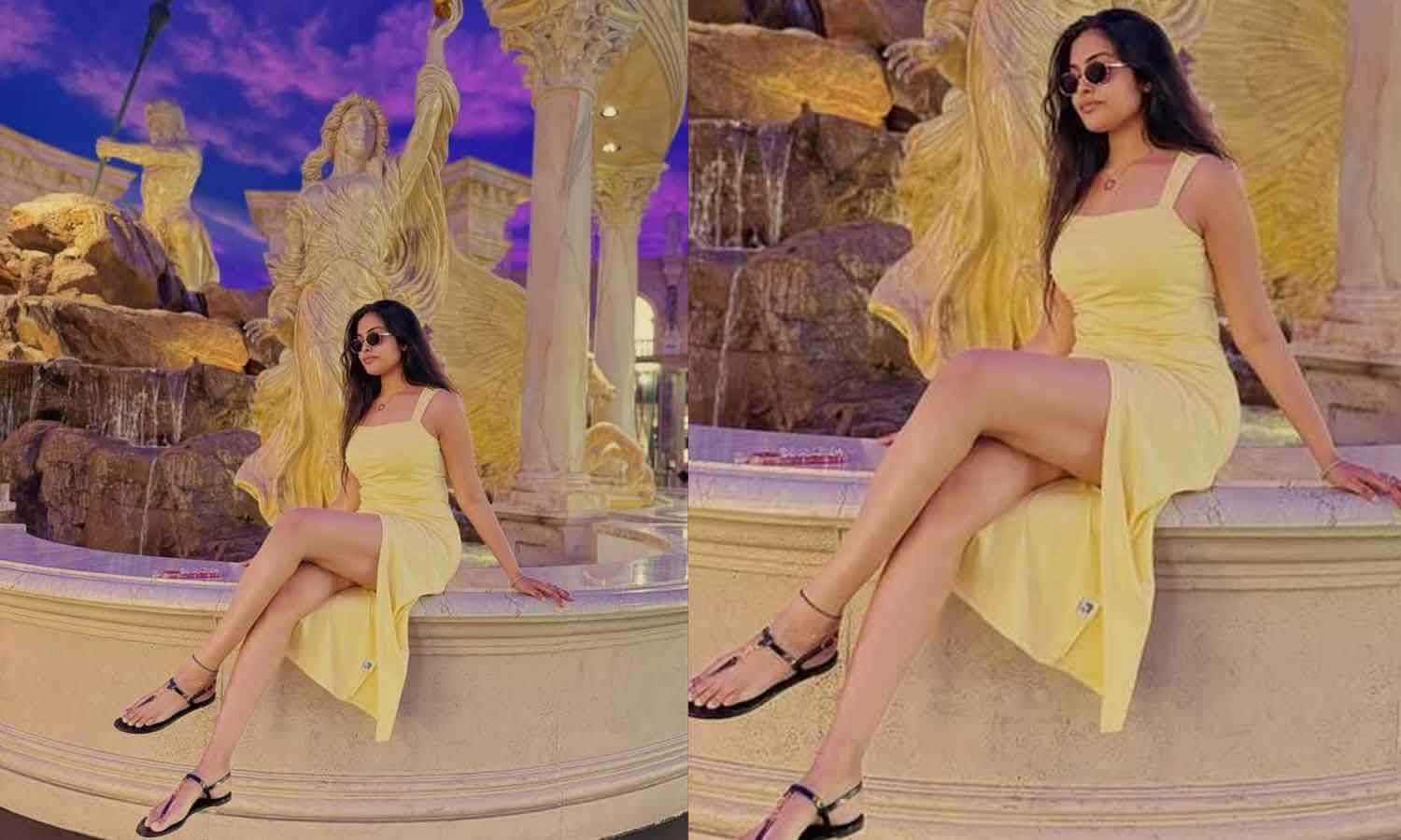 Divi Vadthya soaks in vacation vibes