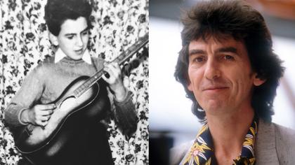 “I heard about this kid who had a guitar. That was a lot of money in those days.” George Harrison said a loan from his mom helped him buy his first guitar, setting him on the path to the Beatles
