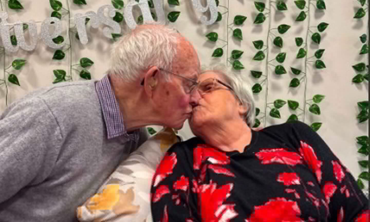 Doug and Doris share their love story as they celebrate 70th anniversary