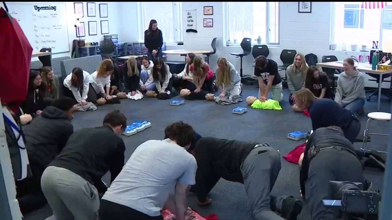 Troy students learn CPR in memory of classmate