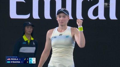 Rybakina survives scare, books spot in final