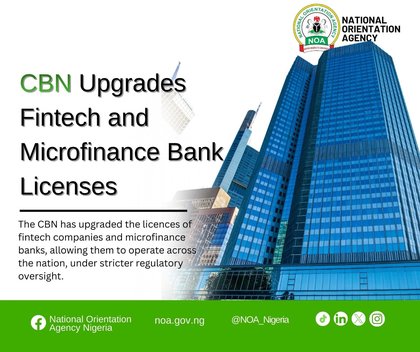 CBN Upgrades Fintech, MFB Licenses To Boost National Status
