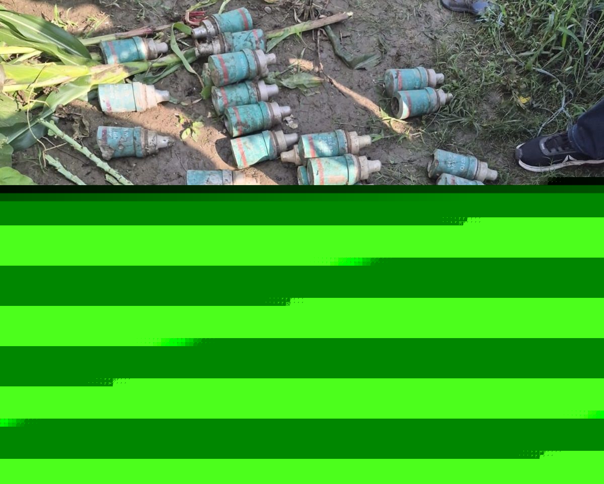 45 Mortar Shells Recovered During Joint Search Operation in Sopore
