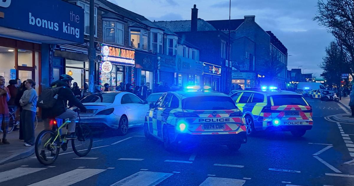 IN PICTURES: Police helicopter circles amid manhunt in Oxford