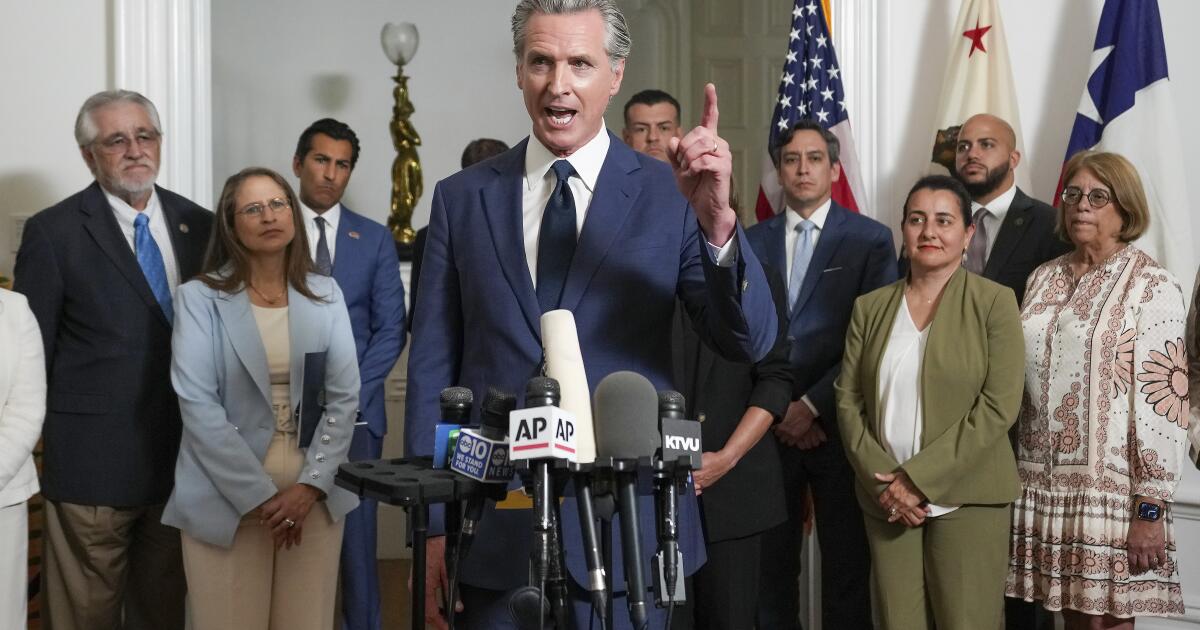 Love it or hate it? Poll shows how Californians feel about Newsom's redistricting fight with Trump