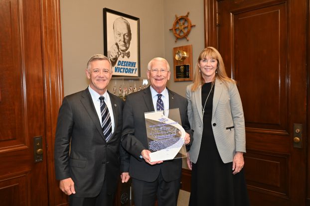 Wicker receives W. Stuart Symington Award