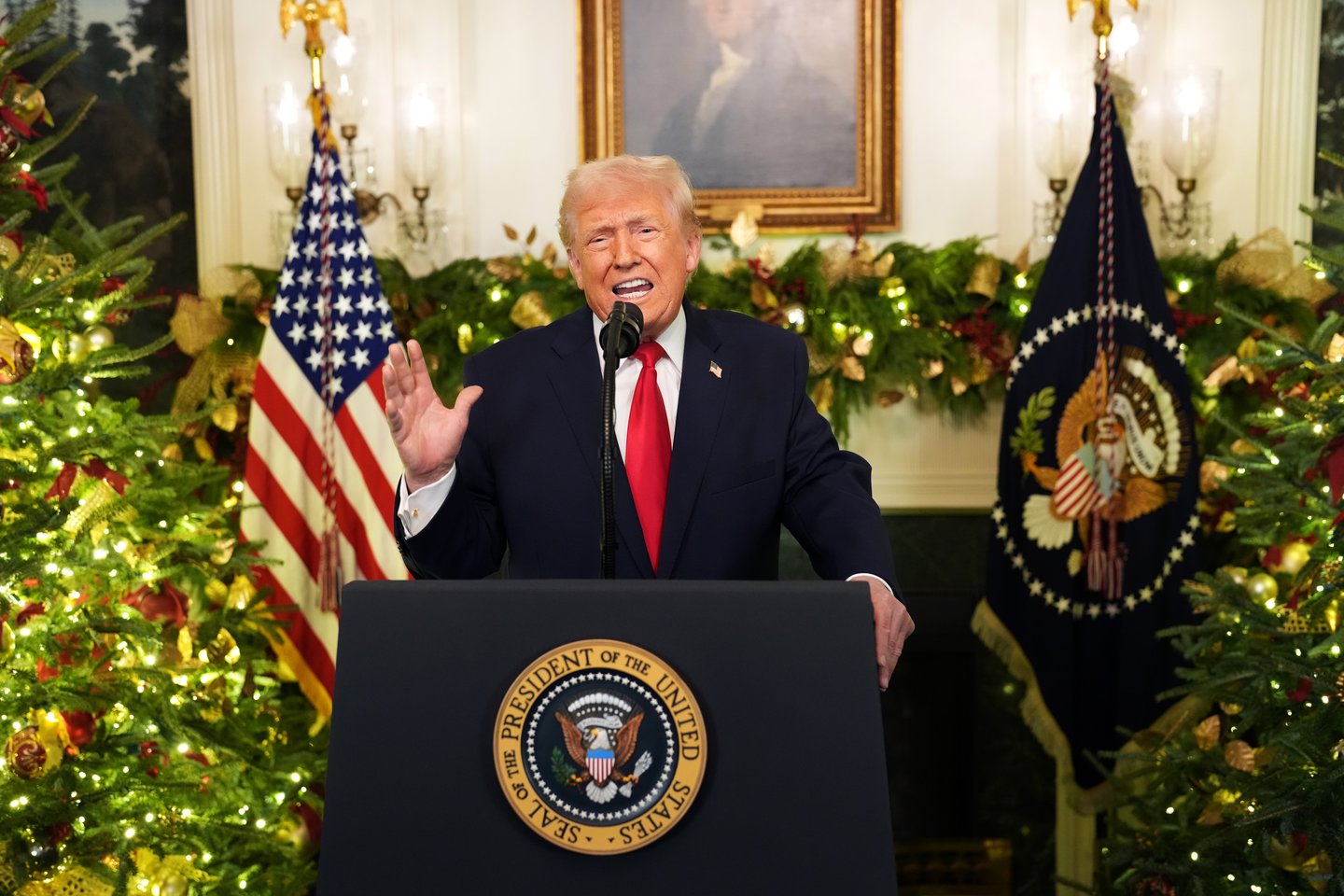 D. Trumpo pasiuntinys: taip galėtų atrodyti susitarimas dėl Grenlandijos