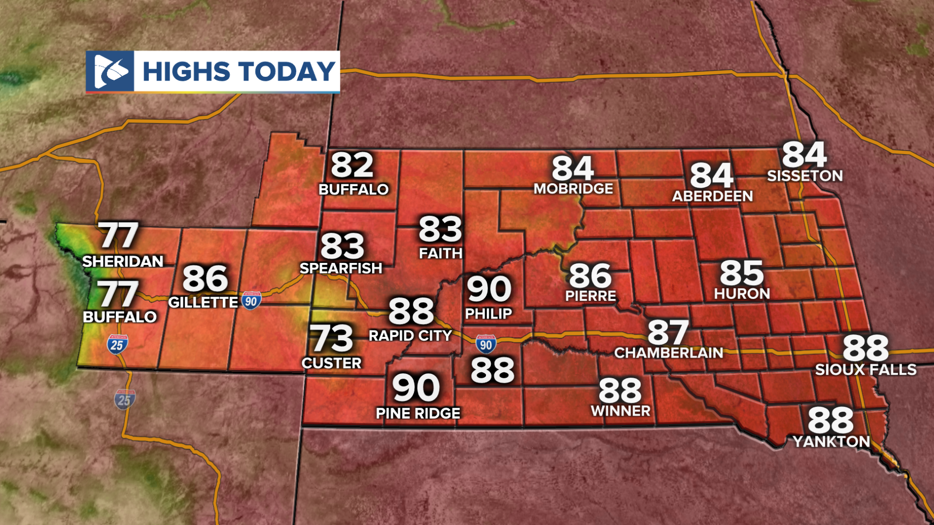 Thursday Forecast: Hot/dry today and tomorrow