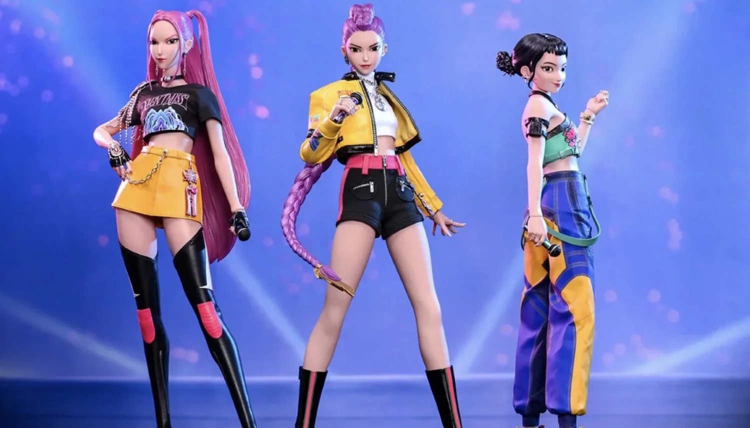 Hot Toys Unleashes Killer KPOP DEMON HUNTERS Figures for Rumi, Mira, and Zoey