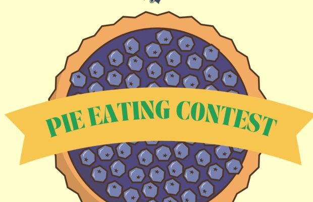 Come be a part of our Pie-Eating Contest at the Three County Fair!