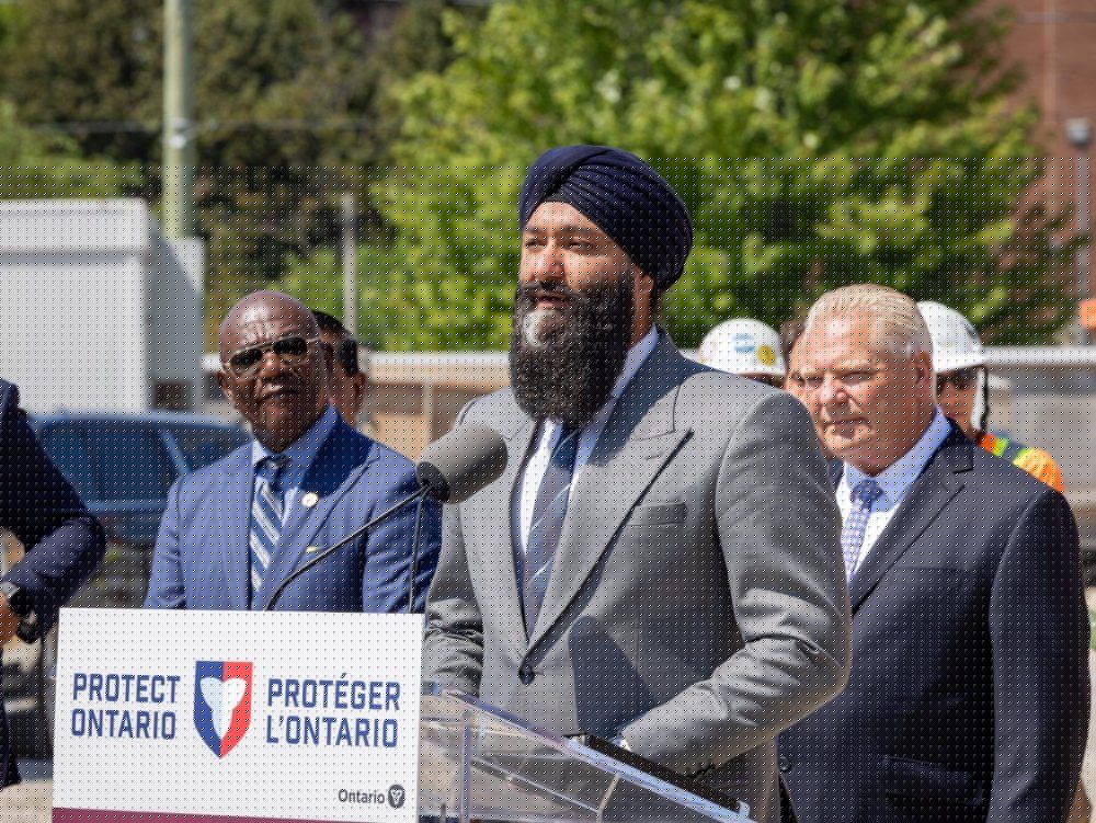 Why is the Ford government holding announcements without reporters?