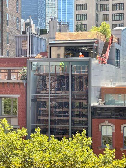 More progress at the townhouse at 172 Duane