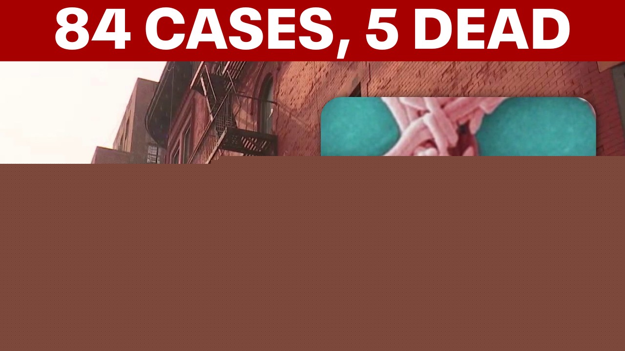 NYC Legionnaires’ outbreak: 84 cases, 5 deaths as bacteria found in 51 cooling towers