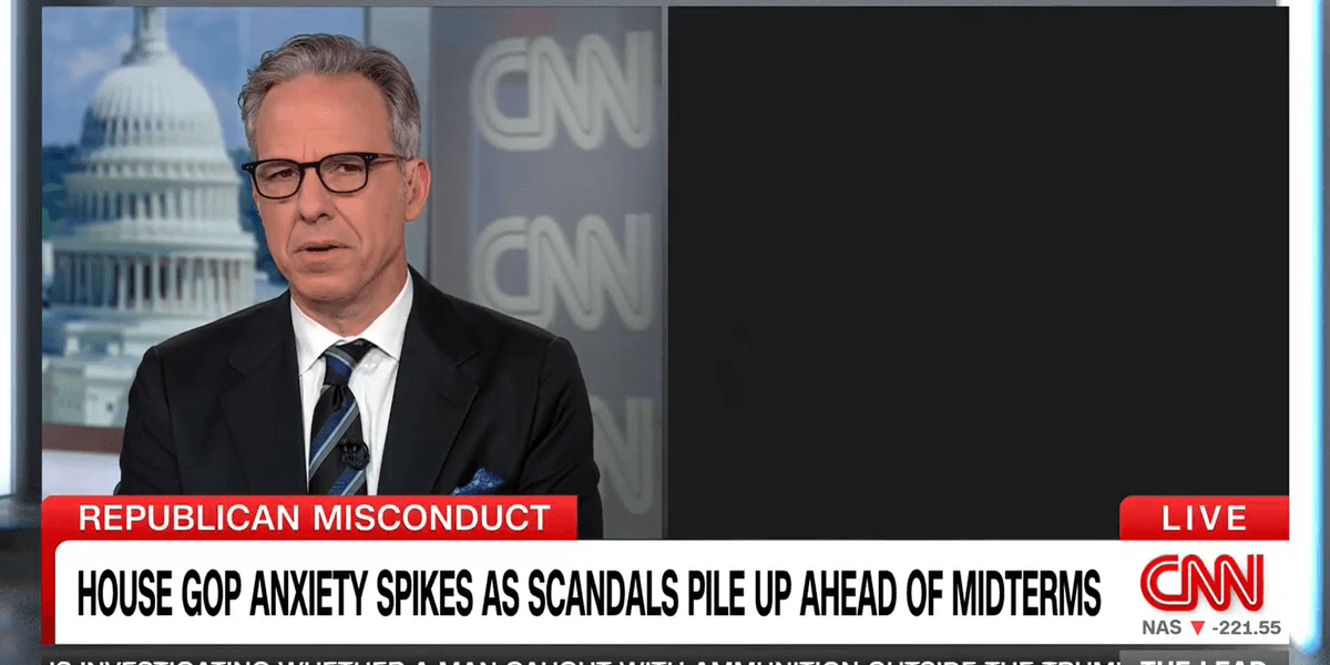 'The hell is going on?' Tapper disgusted after Republican's internet dies during interview