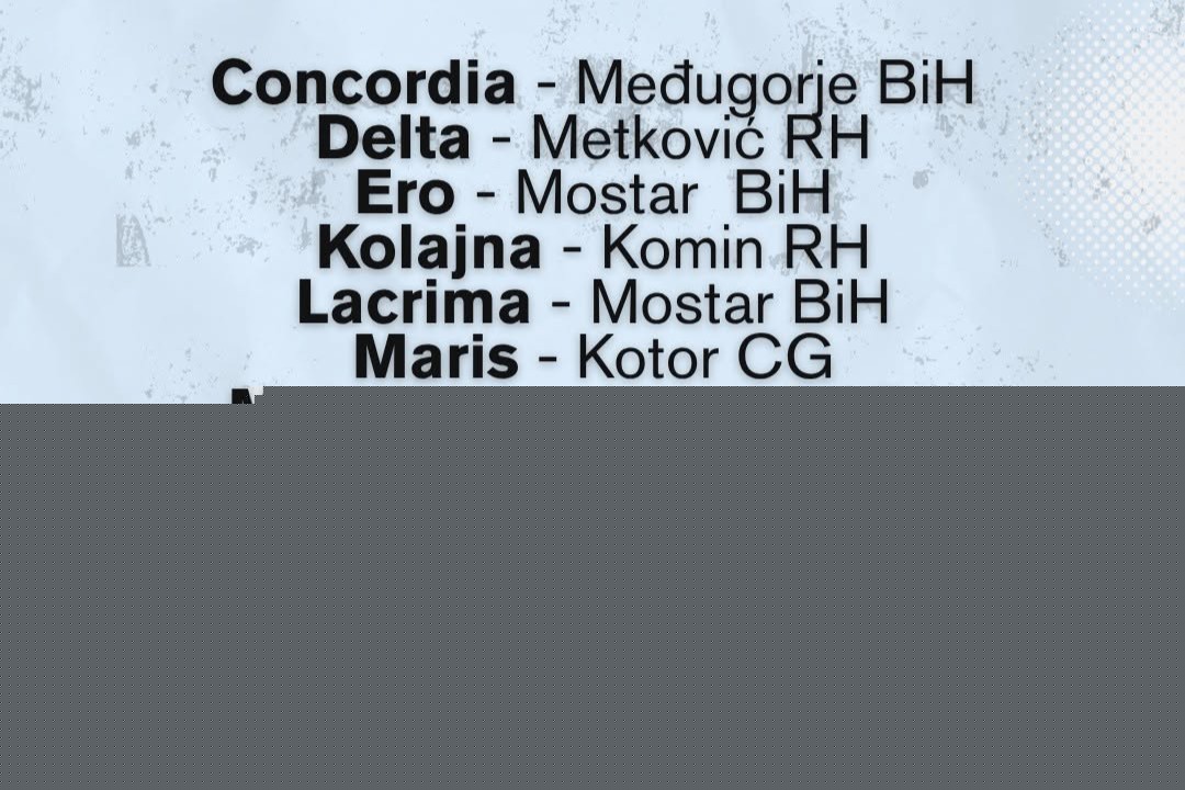 Međunarodni festival klapa 6. kolovoza u Trebižatu, gost večeri Klapa Šufit