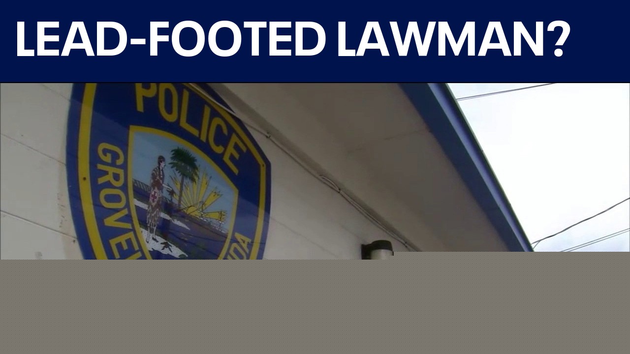 Groveland police sergeant suspended after alleged high-speed driving