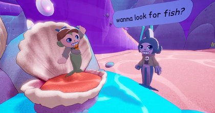 Coral Social Club is like Webfishing where you're the fish, or, uh, mermaids