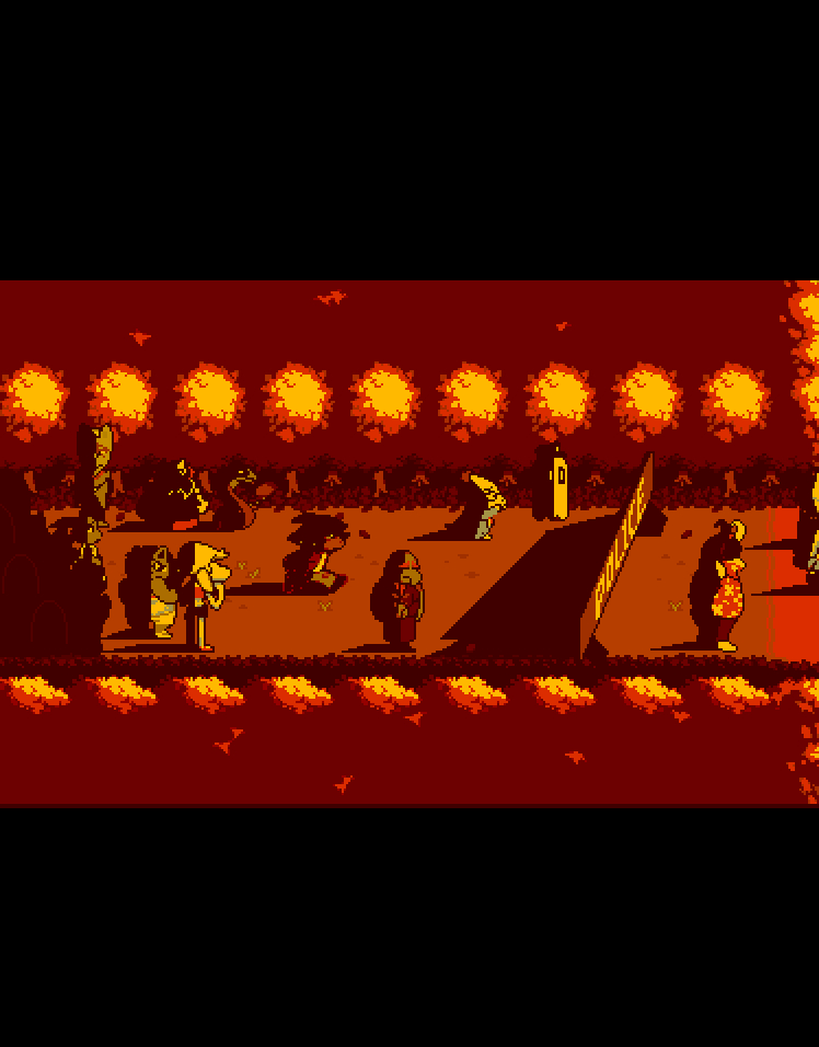 Deltarune's Weird Route - When asked what can we see now?  You responded with "the aftershock."