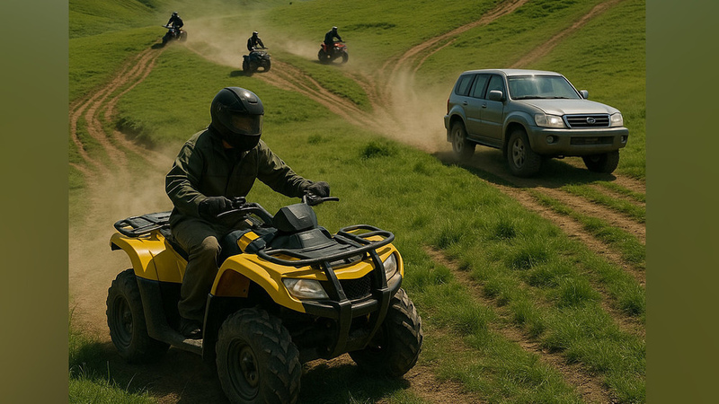 Sadyr Japarov orders to fine and confiscate vehicles that destroy pastures and mountain slopes
