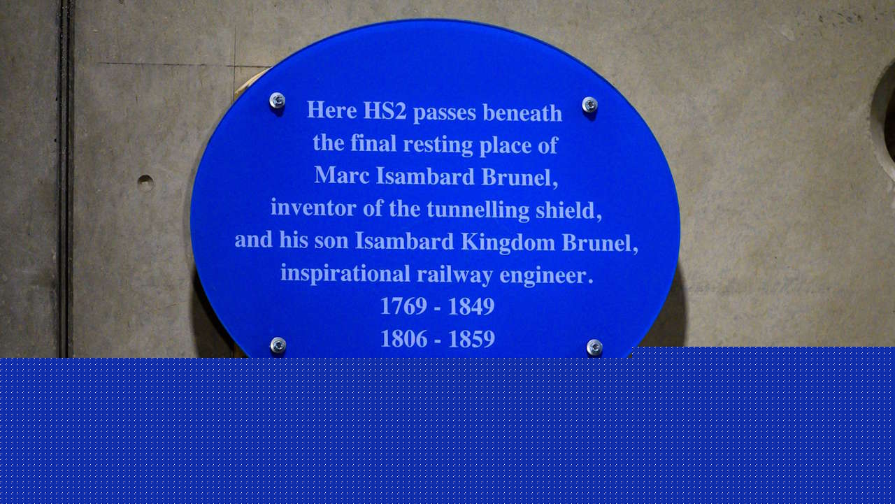 Comment on HS2 Euston tunnel gets Brunel Blue Plaque by mikehindson-evans