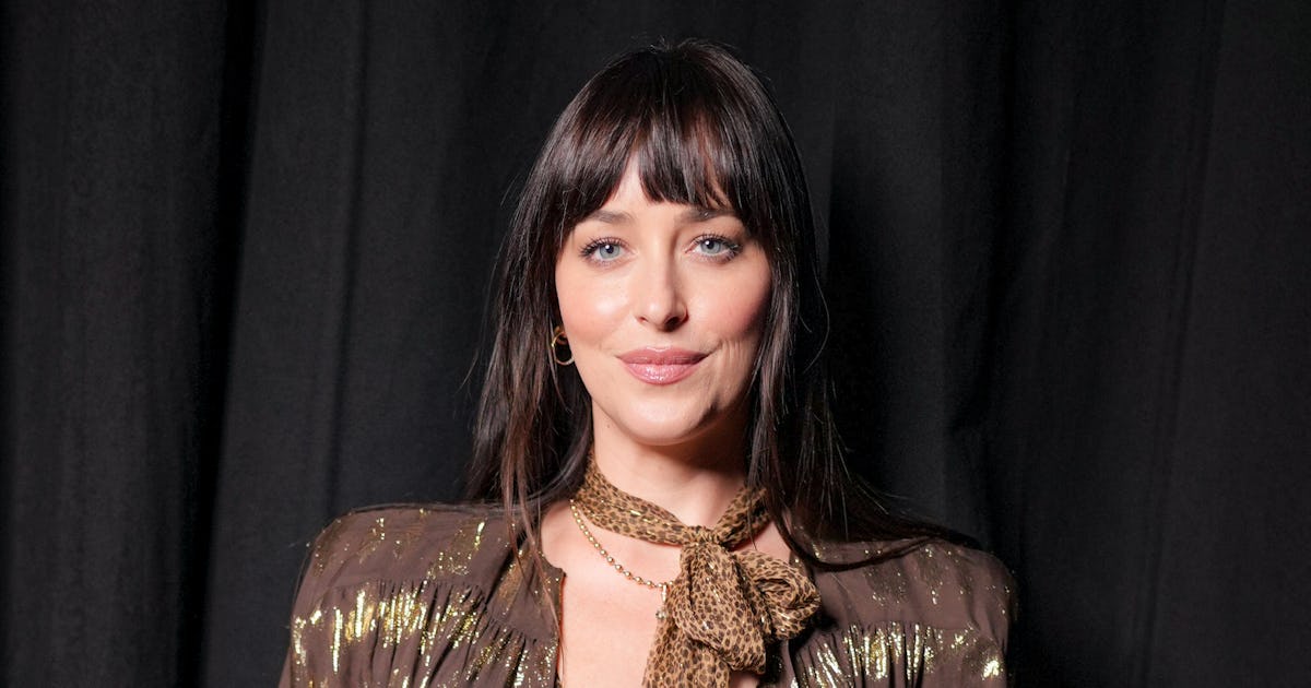 Dakota Johnson Exposed Her Lace Granny Panties At Paris Fashion Week