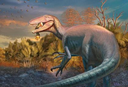 Scientists discover a new dinosaur from Argentina with a crocodile bone in its mouth