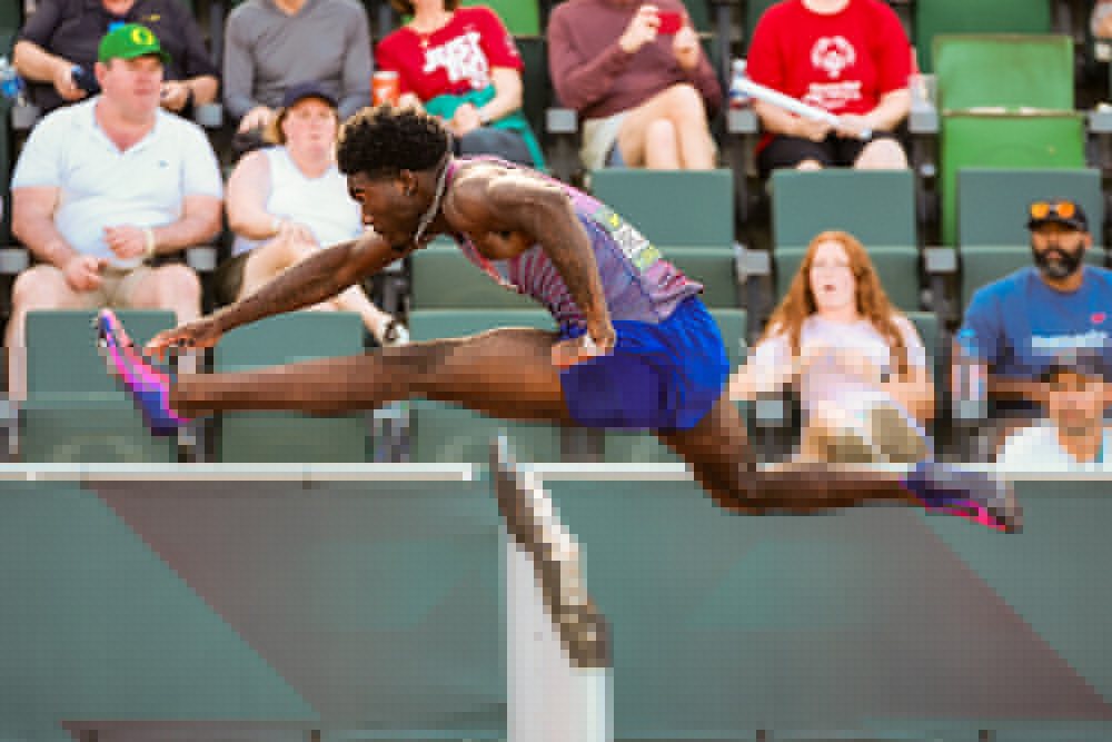 World U20 Champs Day 3 — Brown Lowers Hurdle AJR, Remarkable 3K