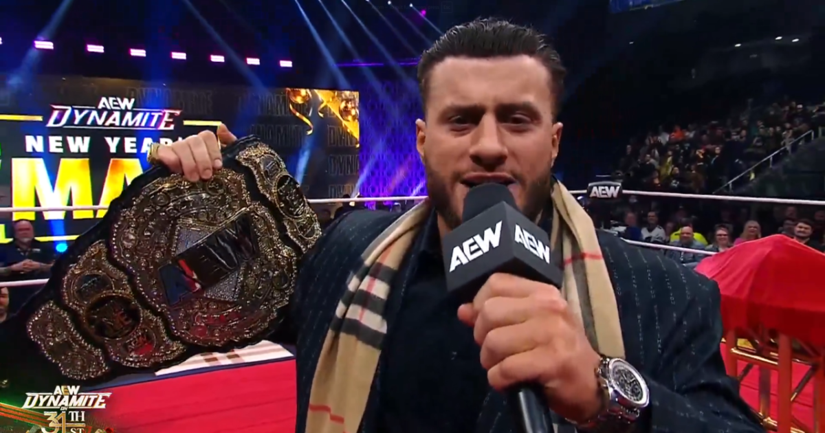 MJF Reveals The Only Negative About Being AEW World Champion