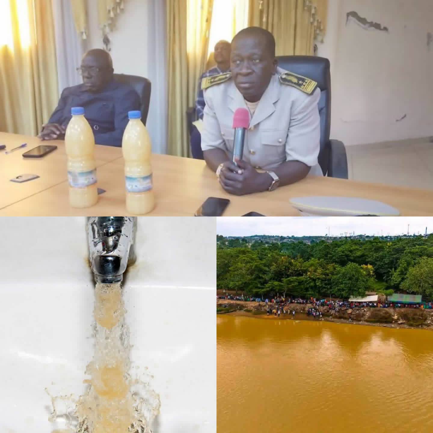Grave pollution du fleuve Agnéby: Agboville privée d’eau potable, l’État face au défi de l’orpaillage clandestin