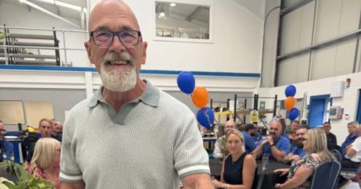 Veteran employee retires from Darlington company after more than 40 years