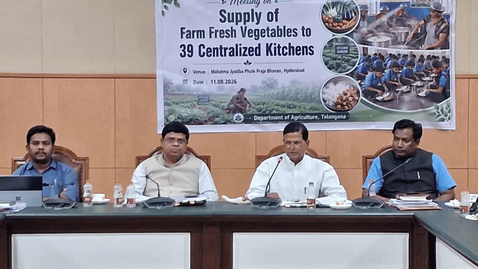 Experts meet on vegetable cultivation for school breakfast plan