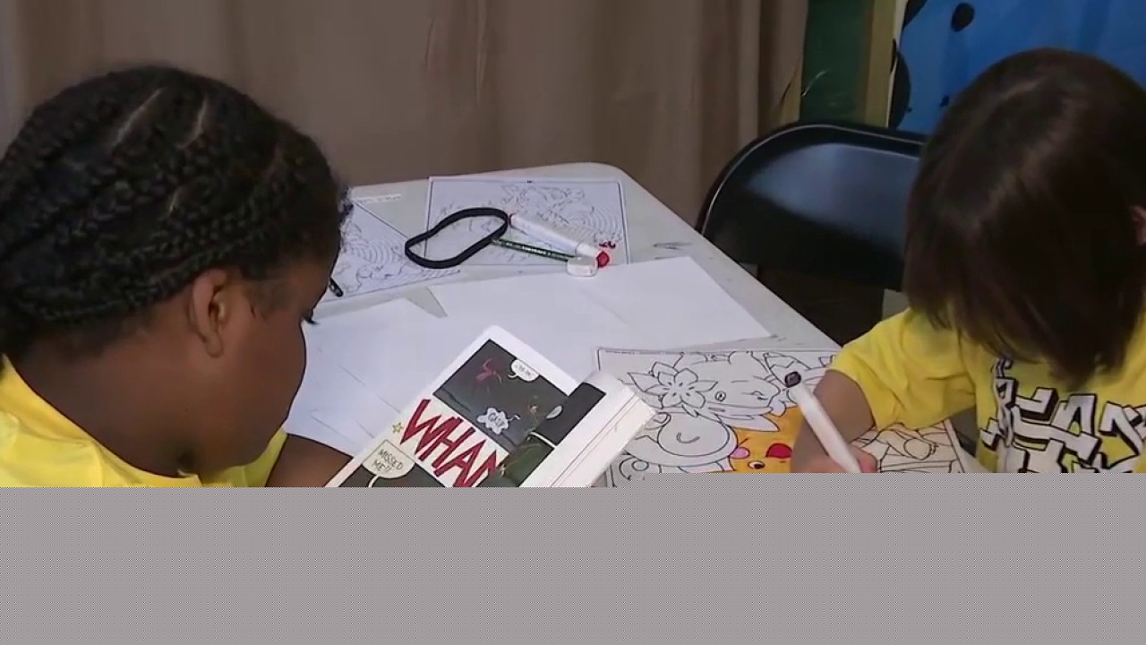 Inside Avondale Estates art camp training future comic creators