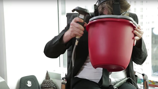Vomit Reality? Man chunders his way to VR world record