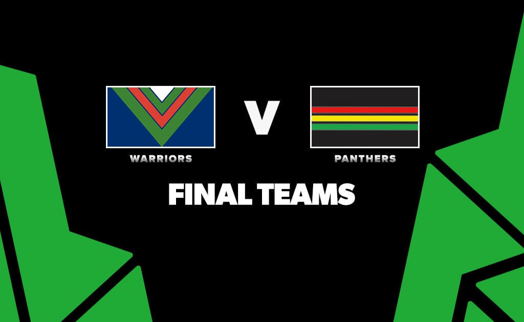 Updated Team Lists: Warriors vs Panthers – Round 23, 2026