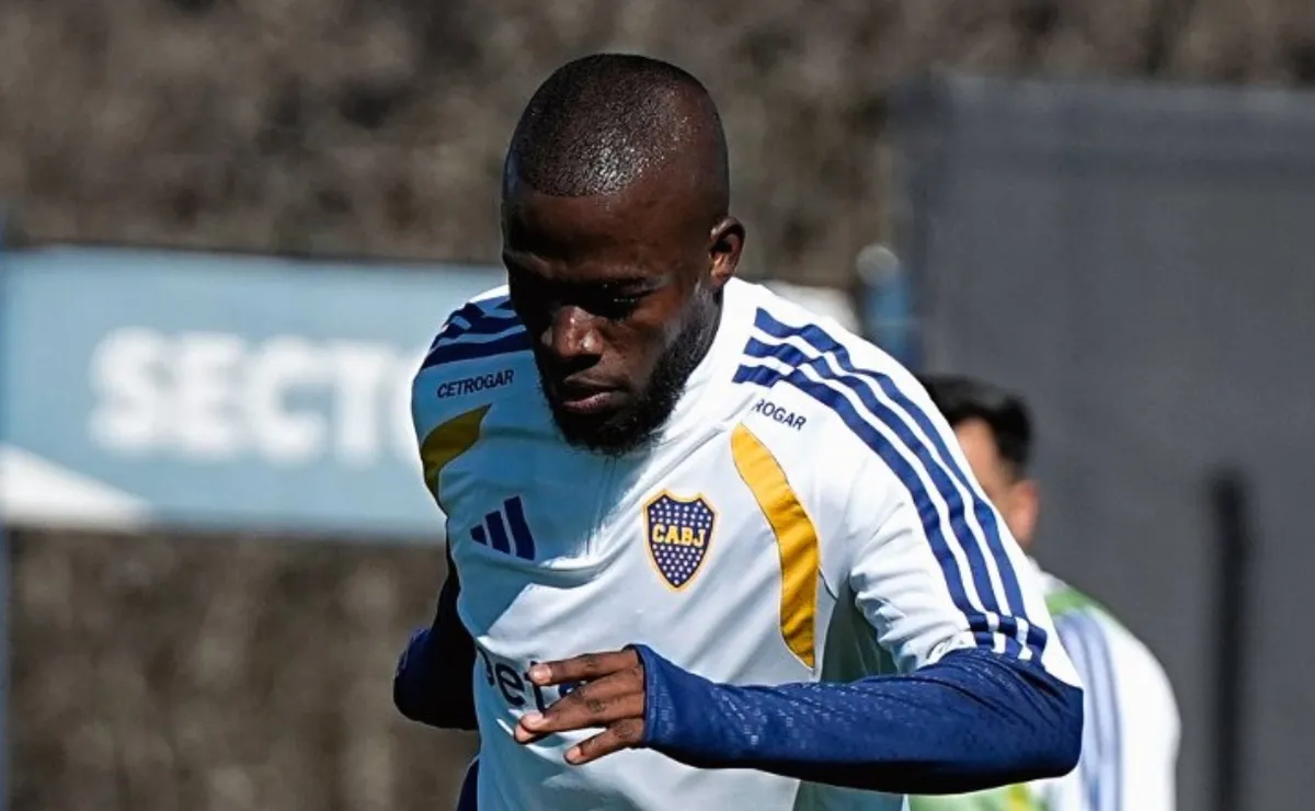 El primer gol de Enner Valencia como jugador de Boca Juniors