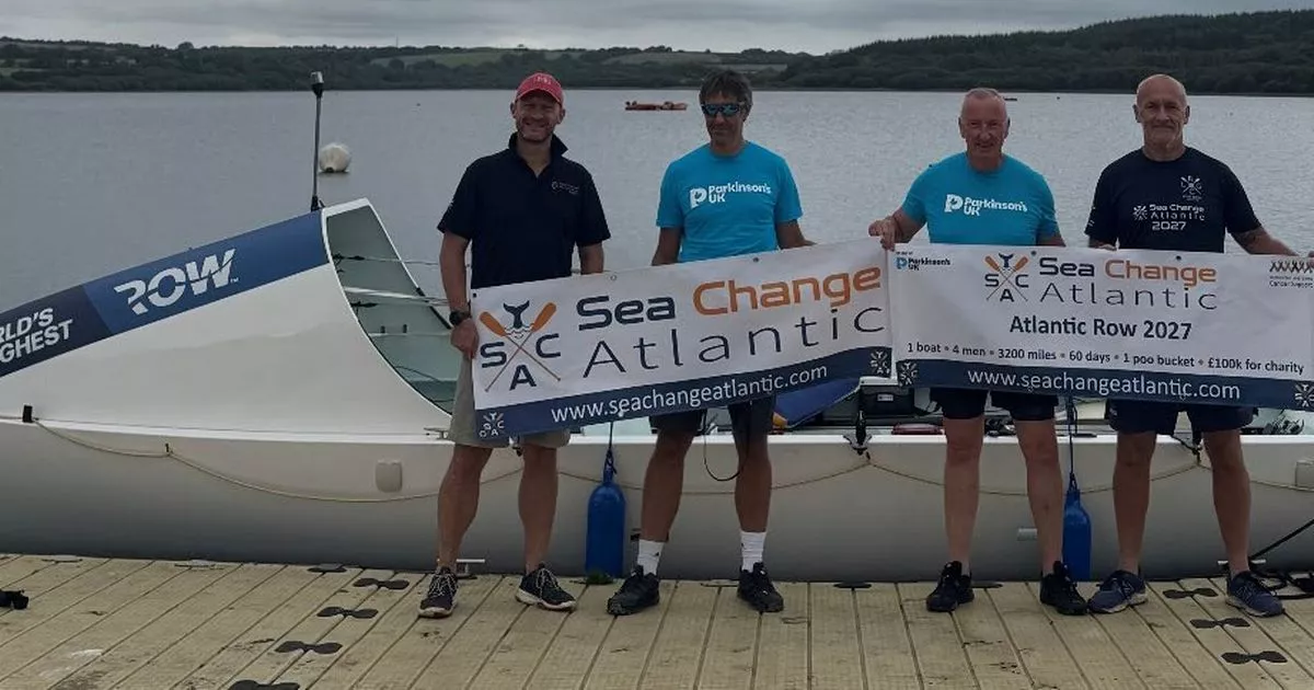 Four friends to take on world’s longest ocean race in bid to raise £100,000